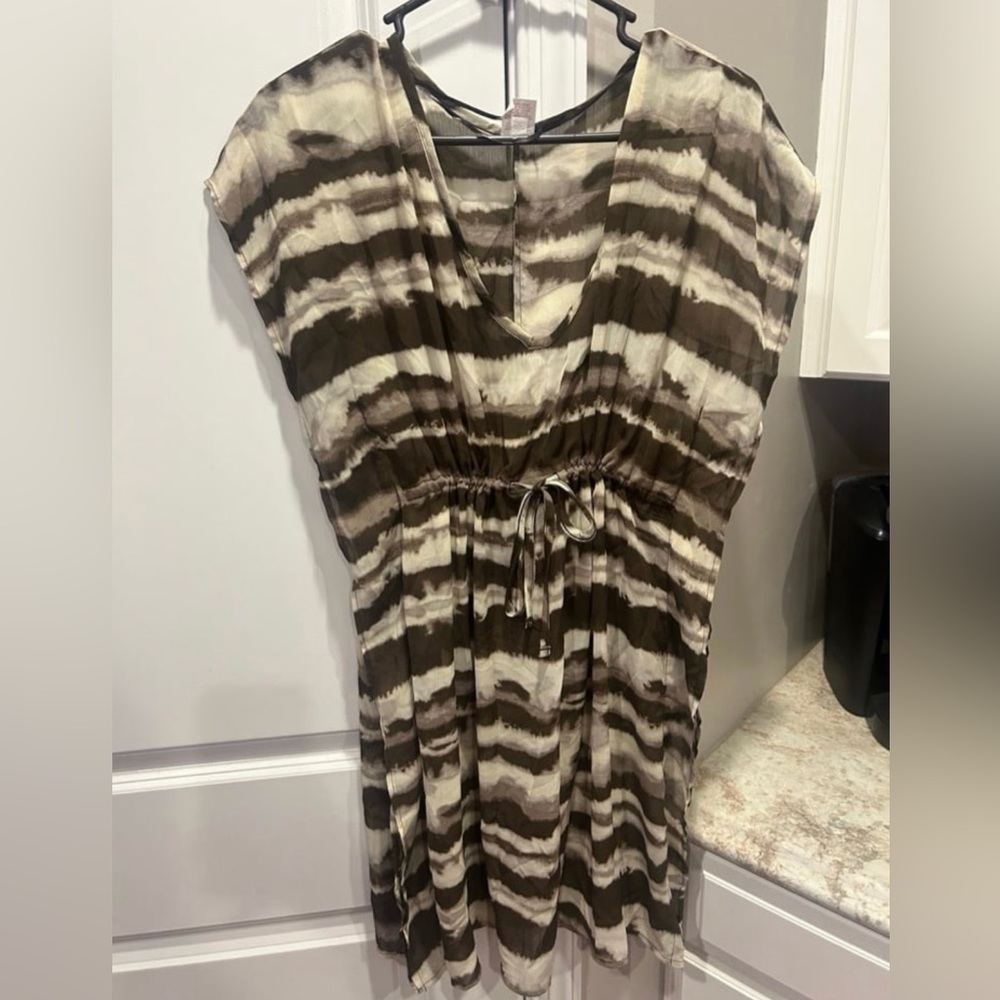 Women Merona Swim Coverup Medium Brown